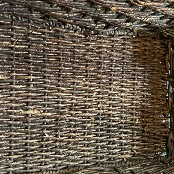 Rectangular Woven Basket - Picture 2 of 4